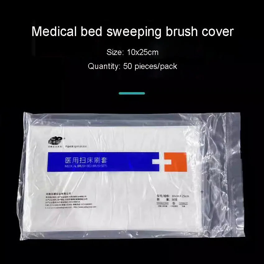 Disposable Medical Hospital Sterilized Bed Cleaning Brush Set