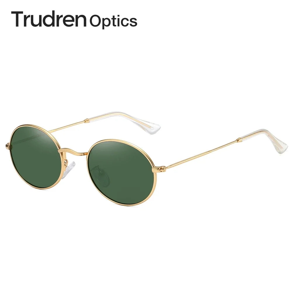 Trudren Designer  Oval Sunglasses