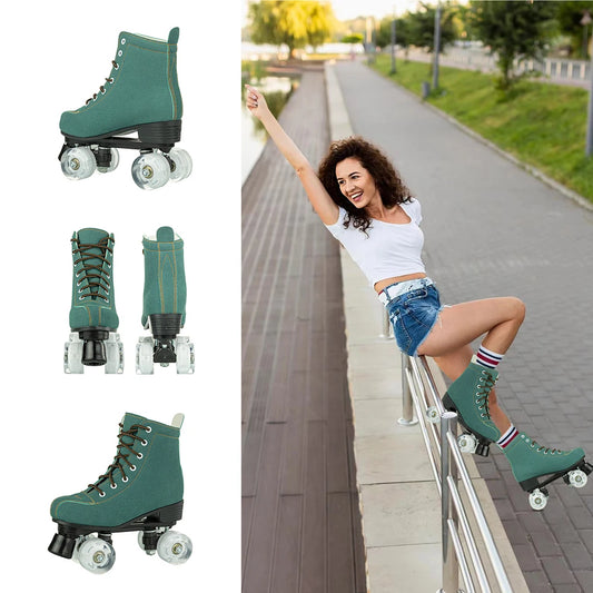 4 Wheels Roller Skates