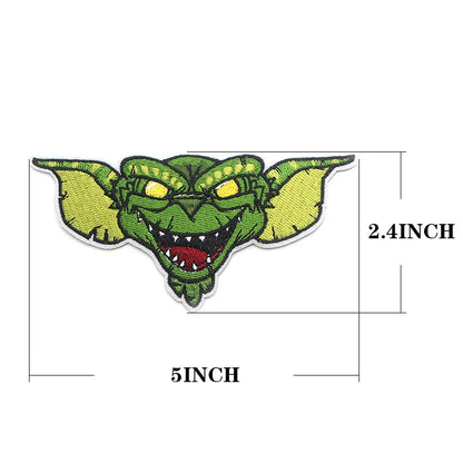 Halloween Embroidered Patches for Clothing Stickers Iron on Patches Stripes DIY Appliques Patches on Clothing Badges Stickers