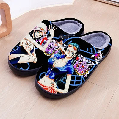 Anime Luffy Zoro Chopper Hancock slippers