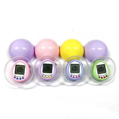 1PCS Funny Macaron Capsules Electronic Pets Tamagotchi 90S Nostalgic 49 Pets In One Virtual Cyber Digital Pet  Pixel Toys