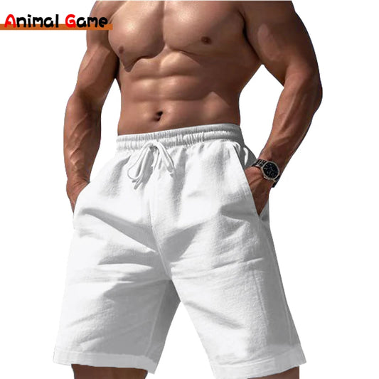 Men's Linen Shorts