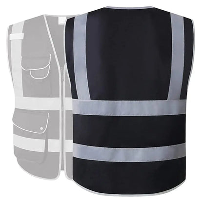 Reflective Safety Vest High Visibility blank XXXL Motorcycle Jacket Safety Vest Fluorescent Signal For Men Woman