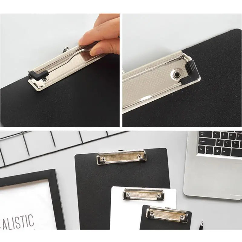 Simple A4 A5 Notepad Memo Pad Board Clip Loose-leaf Notebook File Writing Clamps Office School Supplies