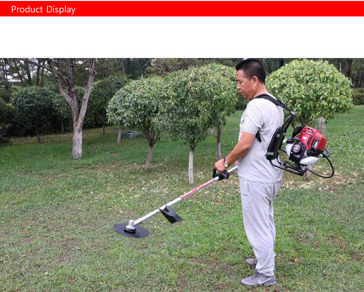 Honda GX35 Engine Lawn Mower / Four Stroke Backpack Gagoline Weeder Grass Cutter Eradicator