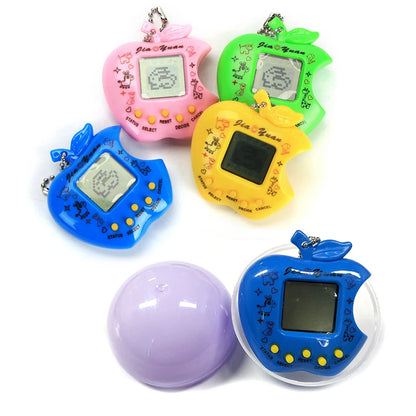 1PCS Funny Macaron Capsules Electronic Pets Tamagotchi 90S Nostalgic 49 Pets In One Virtual Cyber Digital Pet  Pixel Toys