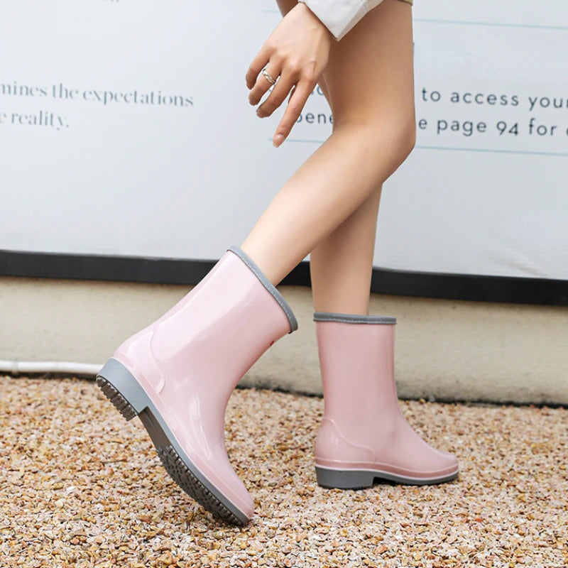 PVC Rain Boots safety shoes