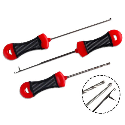 Fishing Gear Hooker Fish Carp Fishing Accessories Boilie Needle Set Kit Tool Baiting Drill Stringer Needle Fishing Tool