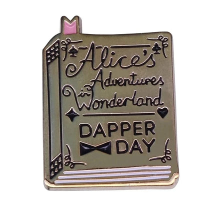 Alice In Wonderland Enamel Pins