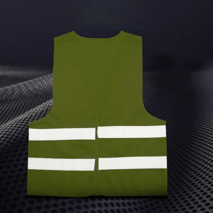 Reflective Vest Clothing Safe Traffic Safety Vest Yellow/Orange High Visibility Outdoor For Running Cycling Sports For Adults