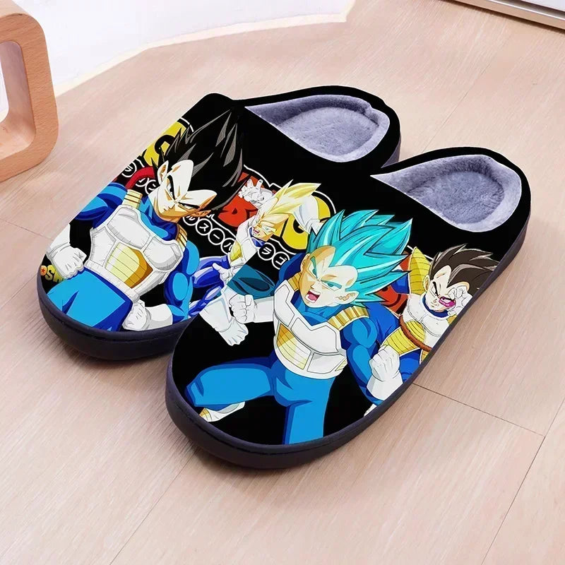 Anime Plush  One Piece Luffy slippers