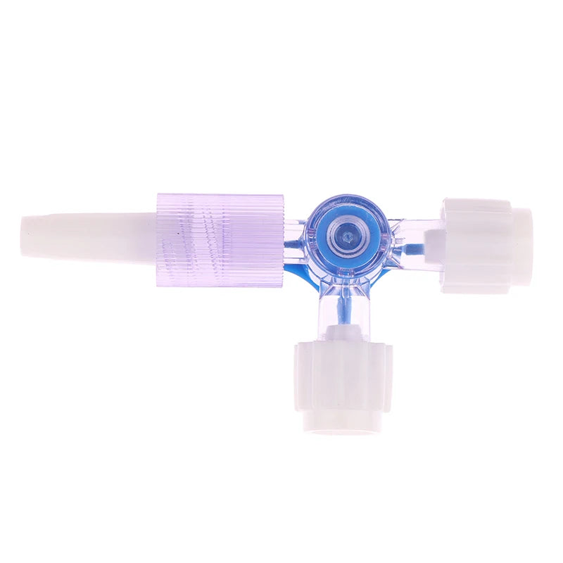 For Clinical Hospital Needle connector of syringe Adapter 2 or 3 Way Stopcock Flexiable T-Connector Extension Tube