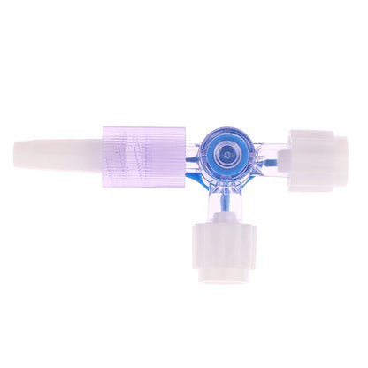 For Clinical Hospital Needle connector of syringe Adapter 2 or 3 Way Stopcock Flexiable T-Connector Extension Tube