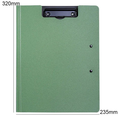 Frosted A4 File Folder Test Paper Storage Organizer Memo Clip Board Writing Pad With Double Clips Creative Stationary