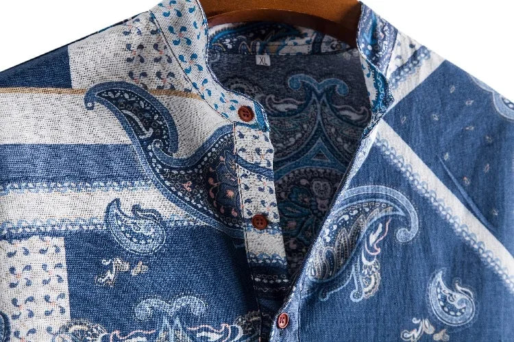 Mens Vintage Paisley Hawaiian Sets