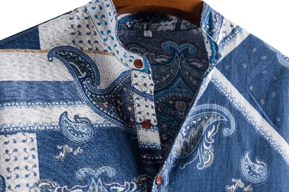 Mens Vintage Paisley Hawaiian Sets