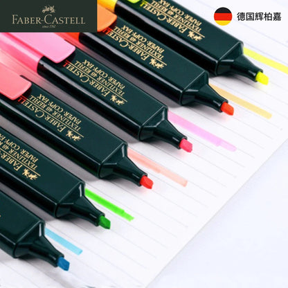 FABER CASTELL Fluorescent Candy Color Highlighter Pen Textliner Marker Pen Marking Stationery School Supplies