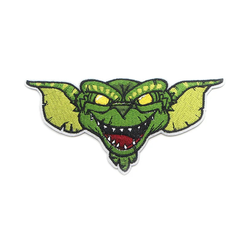 Halloween Embroidered Patches for Clothing Stickers Iron on Patches Stripes DIY Appliques Patches on Clothing Badges Stickers