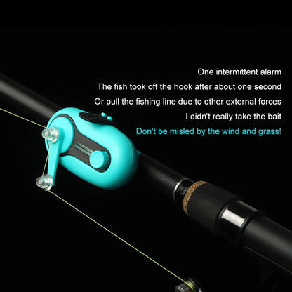 New Fishing Fish Bite Alarm Electronic Buzzer Fishing Rod Loud LED Light Indicator Line Gear Sound Bell Night Pole Tip Tackle