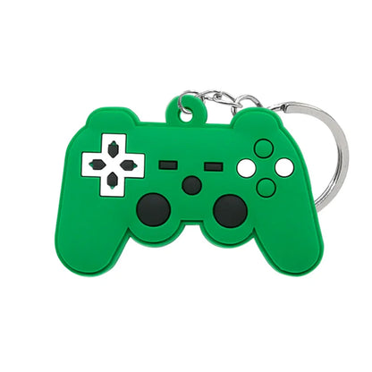 1PVC Game Pad PVC Keychain Boy’s Game Console Models Key Ring Fittings Funny Gift Key Chain USB Stick Accessories for Men Kids