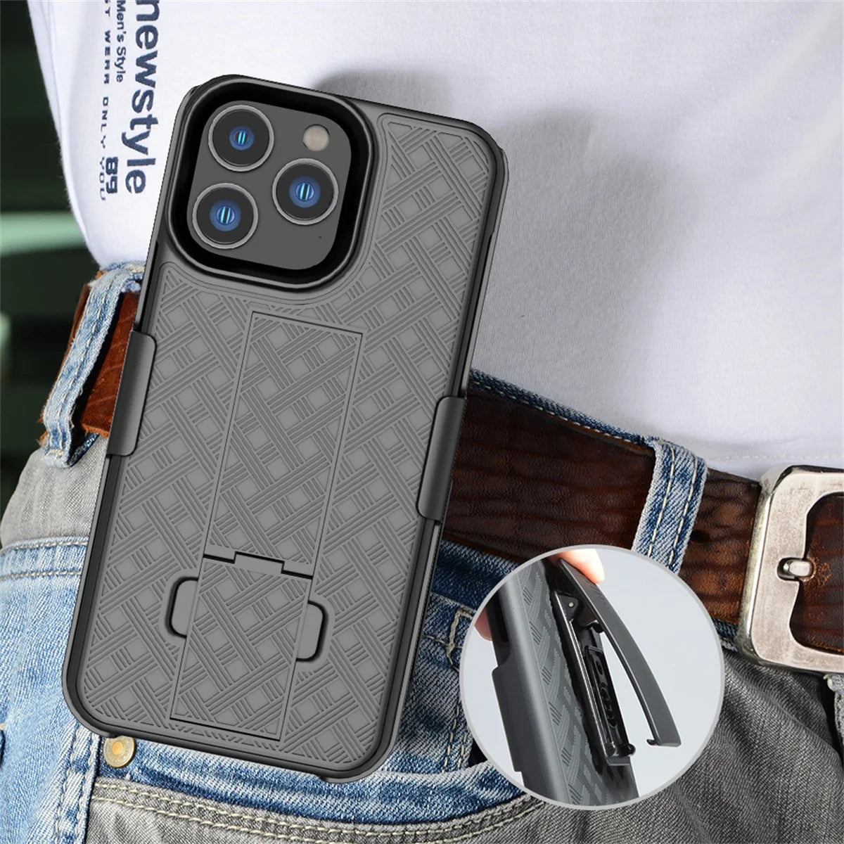 Woven 2 in 1 Hybrid Hard Shell Holster