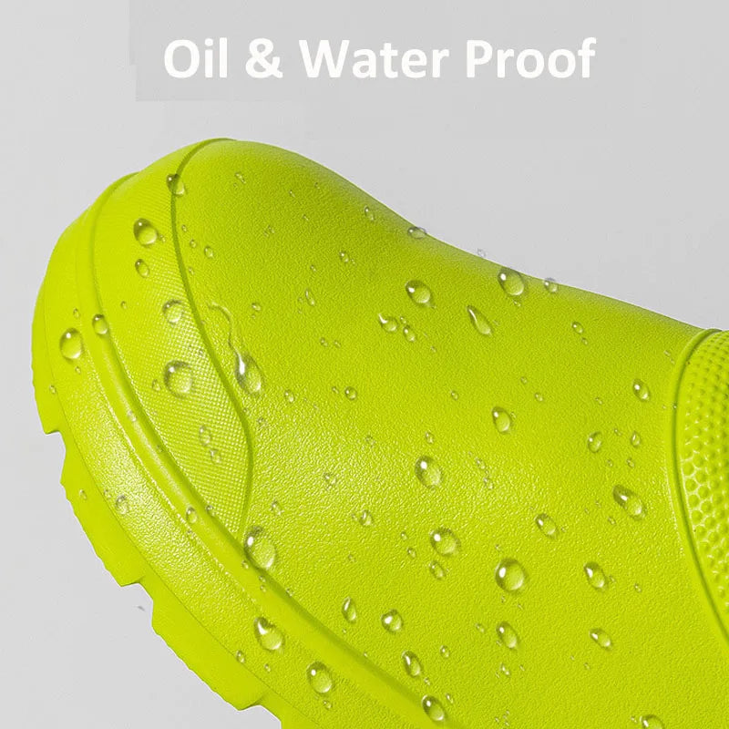 waterproof  kitchen boots non slip kitchen shoes