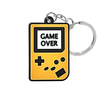 1PVC Game Pad PVC Keychain Boy’s Game Console Models Key Ring Fittings Funny Gift Key Chain USB Stick Accessories for Men Kids