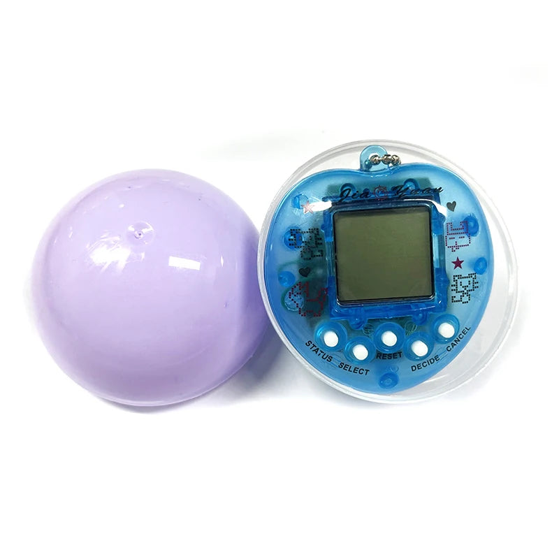 1PCS Funny Macaron Capsules Electronic Pets Tamagotchi 90S Nostalgic 49 Pets In One Virtual Cyber Digital Pet  Pixel Toys