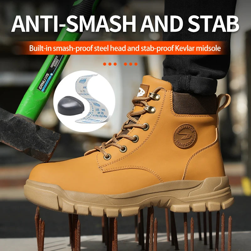 Safety Shoes Waterproof Boots