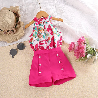 Toddler Top and Shorts Summer Outfit