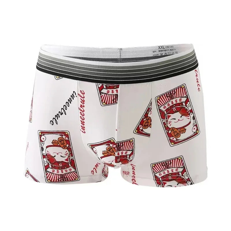 5Pcs/ Briefs Fashion Cartoon Underwear