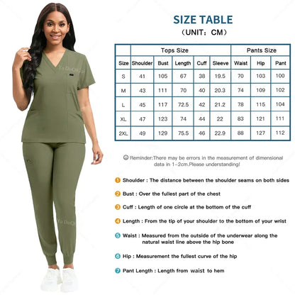 Slim Fit Medical Scrubs