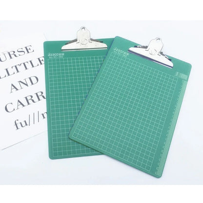 L21B Plastic A5 File Paper Clip Writing Board With Clip Document Clipboard Scale Kit