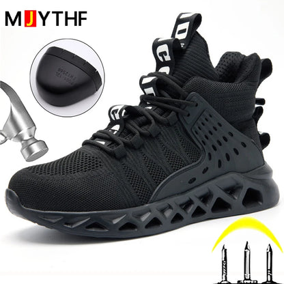 Quality Protective Safety Work Boots Steel Toe Shoes