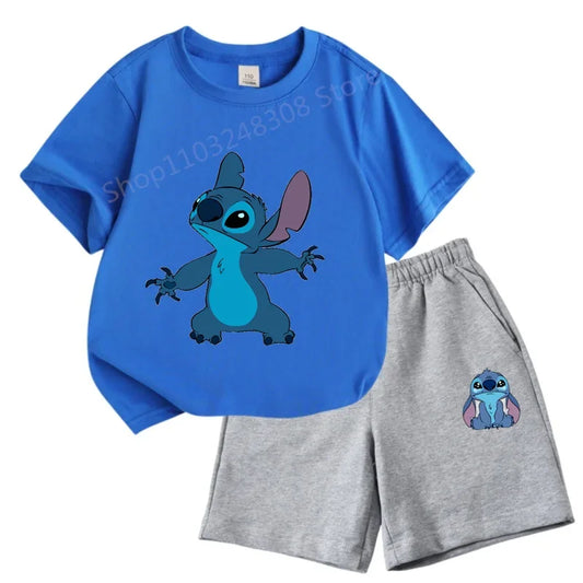 O-Neck Top Tees Clothes Kids Sets