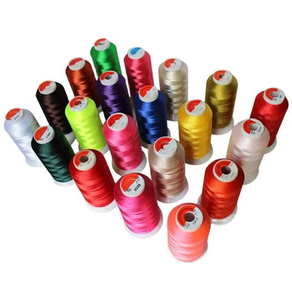 4000 or 1300  yards tassel thread winding  embroidery thread 120D2 strands  embroidered tassels sewing machine double strands