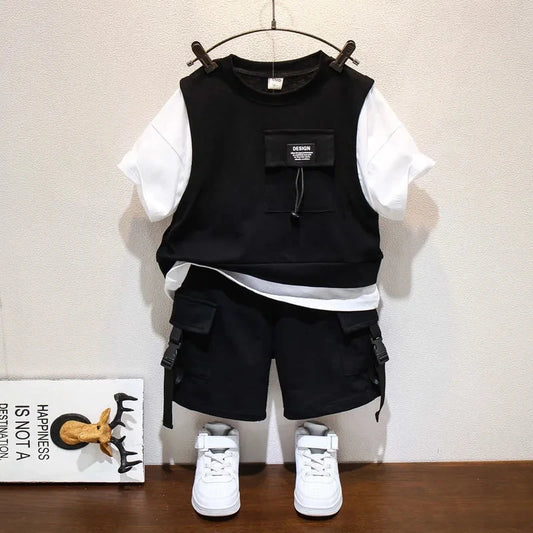 2-Piece Boys' Casual Clothing Set