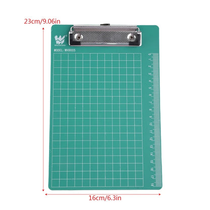 L21B Plastic A5 File Paper Clip Writing Board With Clip Document Clipboard Scale Kit