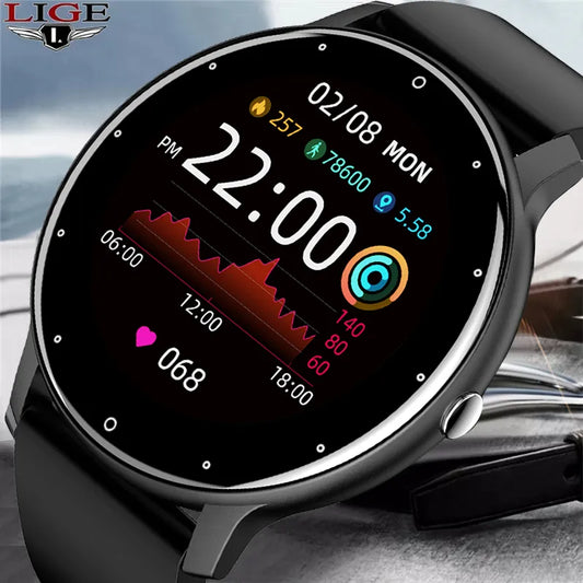 Waterproof Touch Screen Sport Fitness Smart Watch