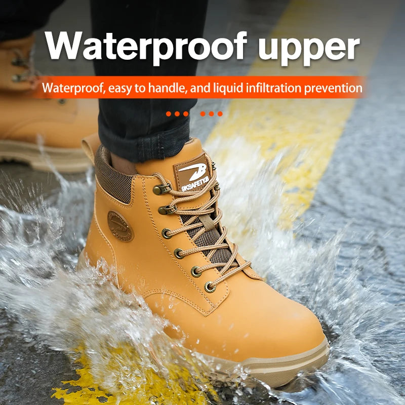 Safety Shoes Waterproof Boots