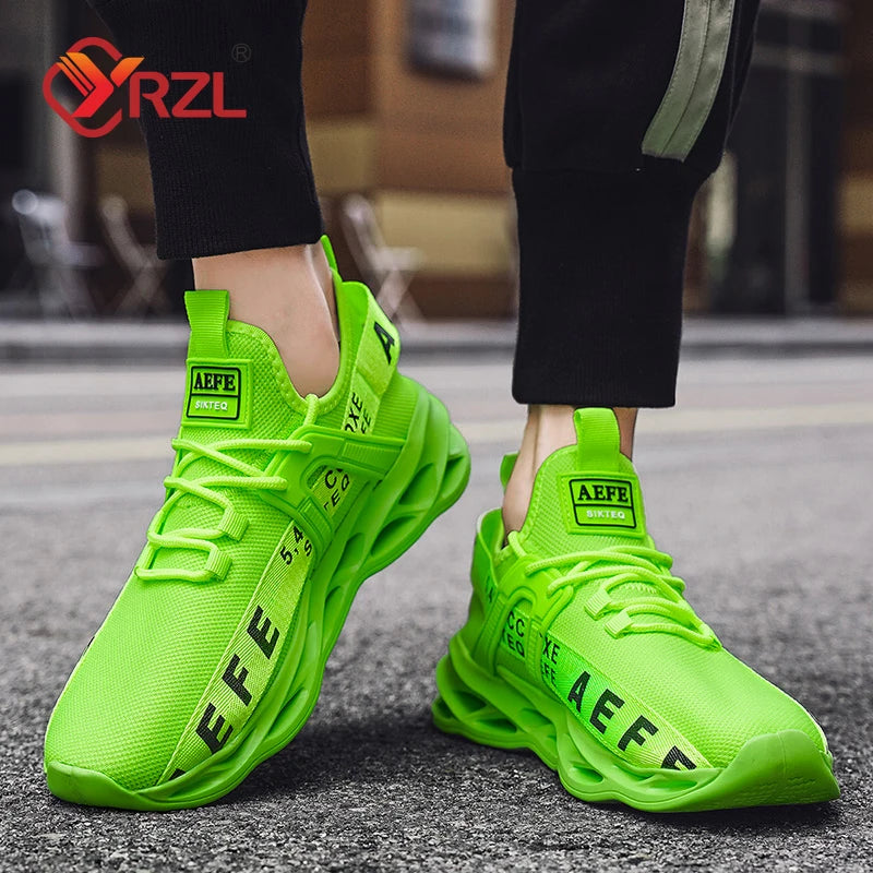 YRZL High Quality Breathable Mesh Running Shoes