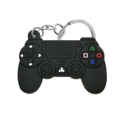 1PVC Game Pad PVC Keychain Boy’s Game Console Models Key Ring Fittings Funny Gift Key Chain USB Stick Accessories for Men Kids