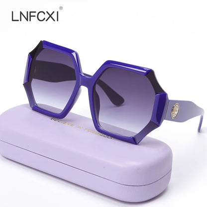 LNFCXI New Retro Oversized Sunglasses