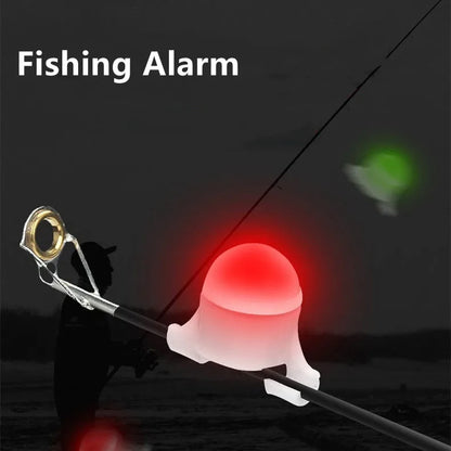 Fishing Bite Alarm Compression Resistan Rod Tip Sensor Light Carp Night LED Smart Reminder Fish Line Gear Fishing Accessories