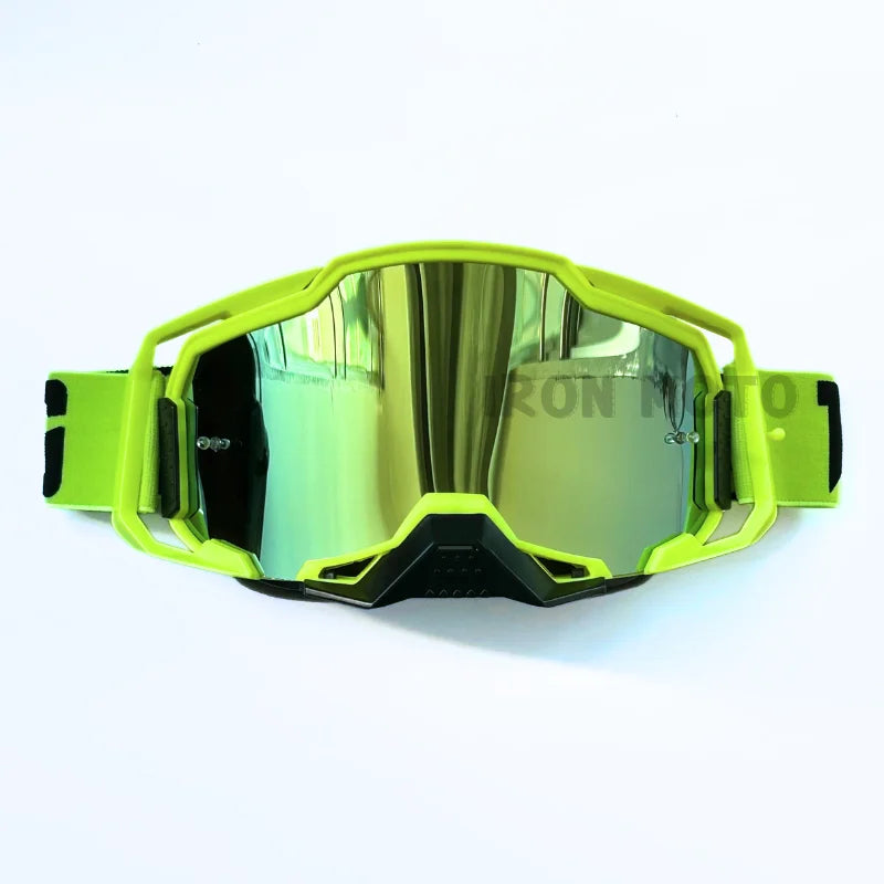 Motorcycle Glasses Motocross Dirt Bike Goggles Fit Mtb Mx Motorcycle Racing Ski Goggles100 Scooter Eye Protection Safety Glasses