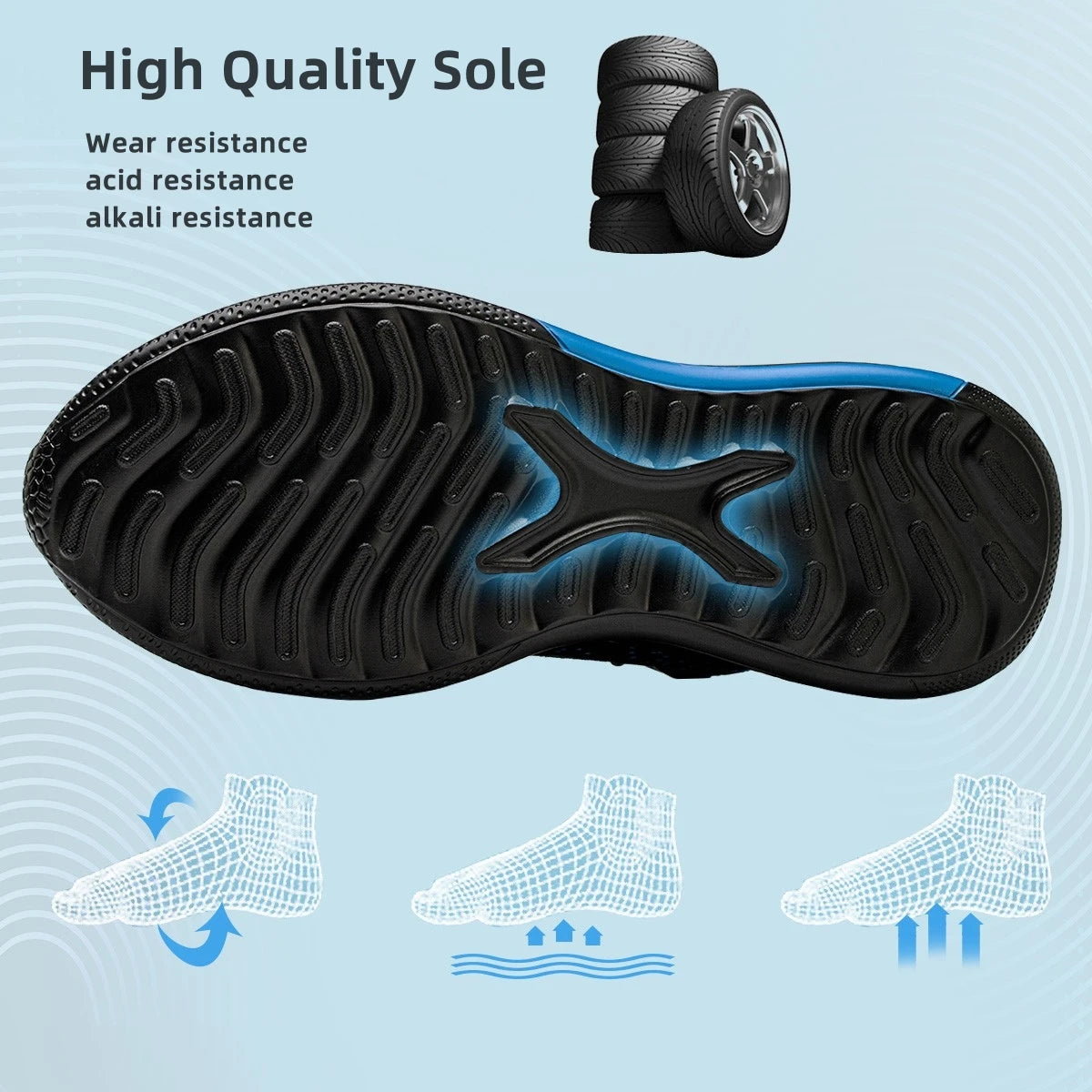 Breathable Steel Toe