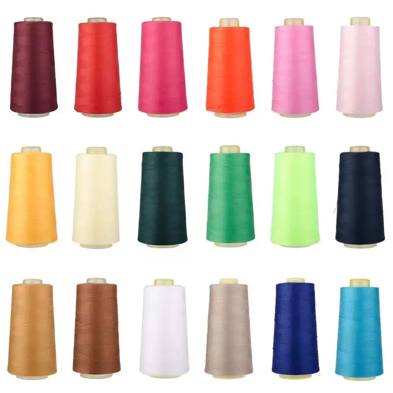 Wholesale sewing thread  3000 yards / 402 polyester high speed copy line sewing thread / sewing machine thread-best