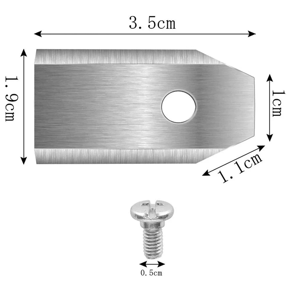 45PCS Trimmer Blade Lawn Mower Grass Replacement Trimmer Cutter Piece For Husqvarna Automower/Gardena Robotic Lawnmower