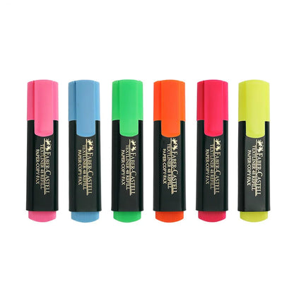 FABER CASTELL Fluorescent Candy Color Highlighter Pen Textliner Marker Pen Marking Stationery School Supplies